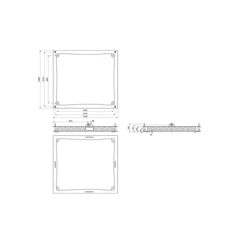 KV2 Audio VHD4.21 Flybar Rama do podwieszania VHD4.21